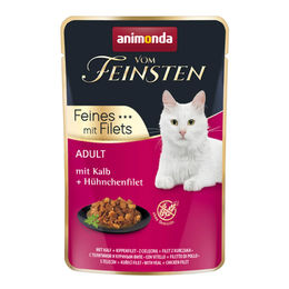 Produktbild von animonda vom Feinsten Hundefutter Adult Kalb mit Hühnchenfilet 18x85g