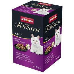 Produktbild von animonda vom Feinsten Hundefutter Adult Lamm in Kräutersauce getreidefrei 32x100g