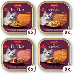 animonda vom Feinsten Hundefutter Adult Megapack 32x85g ohne Zucker und Konservierungsstoffe – Bild 1 von 2