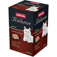 Produktbild von animonda vom Feinsten Hundefutter Adult Multi-Fleischcocktail mit Geflügel ohne Farb- und Aromastoffe 32x100g