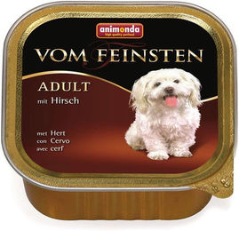 Animonda vom Feinsten Hundefutter Adult Pastete mit Hirsch getreidefrei 22 x 150 g - 22 x 150 g – Bild 1 von 6