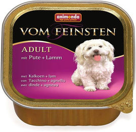 Animonda vom Feinsten Hundefutter Adult Pastete Pute und Lamm getreidefrei ohne Zucker 22 x 150 g - 22 x 150 g – Bild 1 von 7