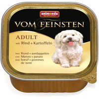 Produktbild von Animonda vom Feinsten Hundefutter Adult Pastete Rind mit Kartoffeln getreidefrei 22 x 150 g - 22 x 150 g