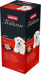 Produktbild von animonda vom Feinsten Hundefutter Adult Rind mit Putenherz 18x150g ohne Farb- und Aromastoffe
