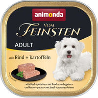 Produktbild von animonda vom Feinsten Hundefutter Adult Rind und Kartoffeln 22x150g - 22 x 150 g