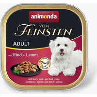 Produktbild von Animonda Vom Feinsten Hundefutter Adult Rind und Lamm in Sauce 22 x 150 g getreidefrei - 22 x 150 g