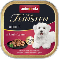 Produktbild von animonda vom Feinsten Hundefutter Adult Rind und Lamm in Sauce 22x150g