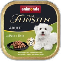 Produktbild von animonda Vom Feinsten Hundefutter Adult Stückchen in Sauce Pute und Ente 22x150g - 22 x 150 g