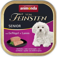 Produktbild von Animonda Vom Feinsten Hundefutter Senior Geflügel mit Lamm Pastete 150 g