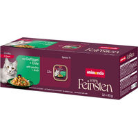Produktbild von Animonda Vom Feinsten Hundefutter Senior Geflügel und Ente Stückchen in Soße 12 x 85 g
