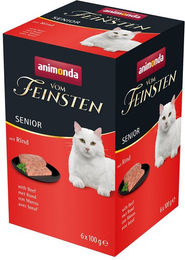 Produktbild von animonda vom Feinsten Hundefutter Senior mit Rind 32x100g