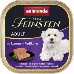 Produktbild von Animonda Vom Feinsten Hundepaté Adult Lamm mit Vollkorn 150 g