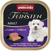 Produktbild von Animonda Vom Feinsten Hundepaté Adult Lamm mit Vollkorn 150 g