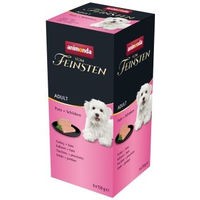 Produktbild von animonda Vom Feinsten Hundepaté Adult Pute und Schinken 6x150g - 6 x 150 g