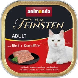Produktbild von animonda Vom Feinsten Hundepaté Adult Rind und Kartoffel 32x100 g