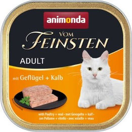 Produktbild von animonda vom Feinsten Hundepaté Geflügel und Kalb Adult 32x100 g