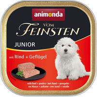 Produktbild von Animonda vom Feinsten Junior Hundefutter Rind und Geflügel 22x150g - 22 x 150 g
