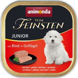 Produktbild von animonda vom Feinsten Junior Nassfutter Paté Rind und Geflügel getreidefrei 22x150 g - 22 x 150 g