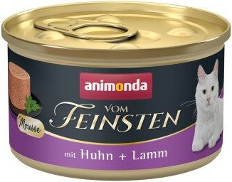 Produktbild von animonda vom Feinsten Katzen Mousse Huhn und Lamm Adult 12x85 g - 12 x 85 g