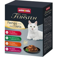 Produktbild von animonda vom Feinsten Katzen Nassfutter Adult Feine Vielfalt mit Filets 6x85g