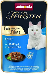 Animonda vom Feinsten Katzen Nassfutter Adult Geflügel und Seelachs 18 x 85 g - 36 x 85 g – Bild 1 von 6