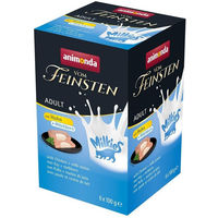 Produktbild von animonda vom Feinsten Katzen Nassfutter Adult Huhn mit Milchkern Paté 32x100g