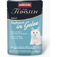 Produktbild von animonda vom Feinsten Katzen Nassfutter Adult Huhn mit Seelachs Stückchen in Gelee 24x85 g