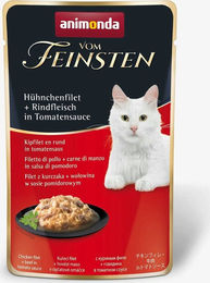 Animonda vom Feinsten Katzen Nassfutter Adult Huhn und Rind in Sauce 18 x 50 g - 18 x 50 g – Bild 1 von 7