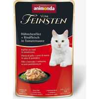 Produktbild von Animonda vom Feinsten Katzen Nassfutter Adult Huhn und Rind in Sauce 18 x 50 g - 18 x 50 g