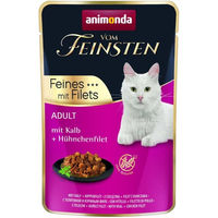 Produktbild von Animonda Vom Feinsten Katzen Nassfutter Adult Kalb und Huhn 18 x 85 g Getreidefrei ohne Zucker - 36 x 85 g