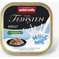 Produktbild von animonda vom Feinsten Katzen Nassfutter Adult Kaninchen in Sahnesauce 32 x 100 g getreidefrei ohne Zucker - 32 x 100 g