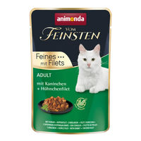 Produktbild von animonda vom Feinsten Katzen Nassfutter Adult Kaninchen mit Hühnchenfilet 18x85g
