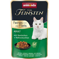Produktbild von animonda vom Feinsten Katzen Nassfutter Adult Kaninchen mit Hühnchenfilet 36x85g