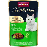 Produktbild von Animonda Vom Feinsten Katzen Nassfutter Adult Kaninchen und Huhn 18 x 85g Getreidefrei - 18 x 85 g