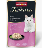 Produktbild von animonda vom Feinsten Katzen Nassfutter Adult Lachs und Huhn in Sauce 18 x 50 g - 18 x 50 g