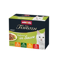 Produktbild von animonda vom Feinsten Katzen Nassfutter Adult Stückchen in Sauce ohne Zucker 8 x 85g - 8 x 85 g