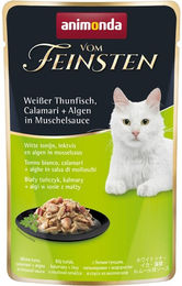 Produktbild von animonda vom Feinsten Katzen Nassfutter Adult Thunfisch Calamari und Alge in Muschelsauce 18x50g