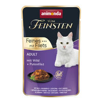 Produktbild von animonda vom Feinsten Katzen Nassfutter Adult Wild mit Putenfilet 18x85g
