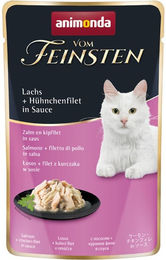 Produktbild von animonda vom Feinsten Katzen Nassfutter Lachs und Hühnchenfilet in Sauce für Adult 18x50g