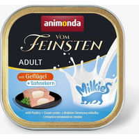 Produktbild von Animonda Vom Feinsten Katzenfutter Adult Geflügel mit Sahnekern Paté 32 x 100 g getreidefrei - 32 x 100 g
