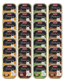 animonda vom Feinsten Katzenfutter Adult Geflügel Mix 32x100g Nassfutter mit hohem Fleischanteil ohne Zucker - 32 x 100 g – Bild 1 von 13
