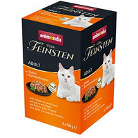 Produktbild von animonda vom Feinsten Katzenfutter Adult Huhn in Karottensauce, getreidefrei und glutenfrei, 6 x 100g - 6 x 100 g