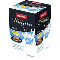 Produktbild von animonda vom Feinsten Katzenfutter Adult Huhn in Milchsauce getreidefrei 32x100g