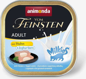 Animonda Vom Feinsten Katzenfutter Adult Huhn mit Joghurtkern 32x100g Getreidefrei - 32 x 100 g – Bild 1 von 4