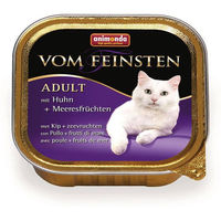 Produktbild von Animonda vom Feinsten Katzenfutter Adult Huhn und Fisch Getreidefrei 32x100g - 32 x 100 g