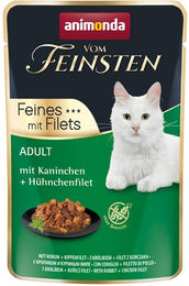 Produktbild von animonda vom Feinsten Katzenfutter Adult Kaninchen mit Hühnchenfilet 18x85g