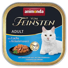 Animonda vom Feinsten Katzenfutter Adult Lachs Paté Getreidefrei 32 x 100 g – Bild 1 von 4