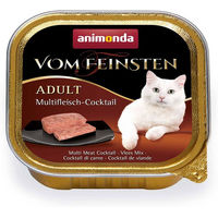 Produktbild von Animonda vom Feinsten Katzenfutter Adult Multi-Fleisch-Cocktail Pastete getreidefrei 32 x 100 g - 32 x 100 g