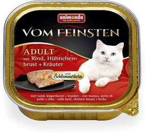 Animonda vom Feinsten Katzenfutter Adult Pastete Rind und Huhn 100g - 32 x 100 g – Bild 1 von 7