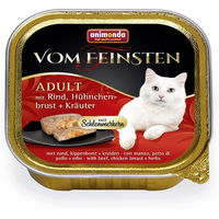 Produktbild von Animonda vom Feinsten Katzenfutter Adult Pastete Rind und Huhn 100g - 32 x 100 g